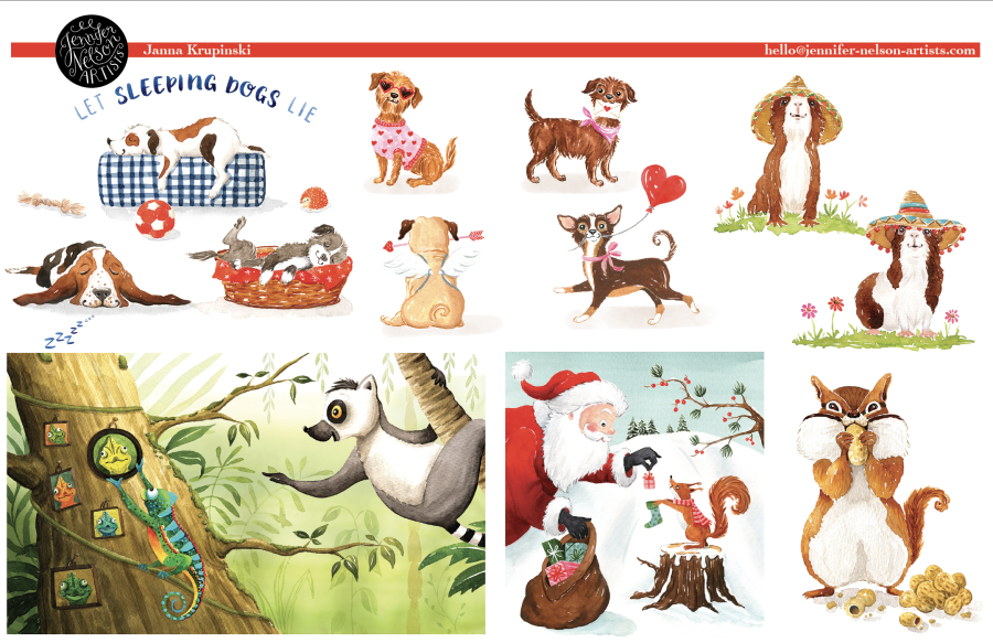 See Janna Krupinski's work at the Bologna Children's Book Fair!
