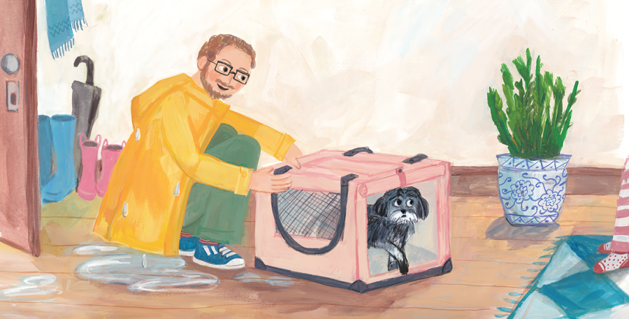 Sweet Illustrations of Fathers for Father's Day