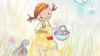 Easter with Lola the very special bunny!
