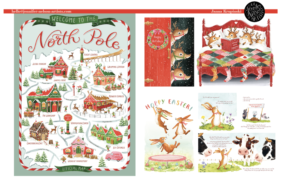 See Janna Krupinski's work at the Bologna Children's Book Fair!